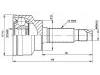 Gelenksatz, Antriebswelle CV Joint Kit:B002-25-500