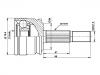 ремкомплект граната CV Joint Kit:A454 330 11 01