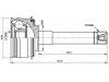 Gelenksatz, Antriebswelle CV Joint Kit:43430-35011