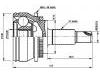 Gelenksatz, Antriebswelle CV Joint Kit:TDJ500060