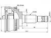 Gelenksatz, Antriebswelle CV Joint Kit:43410-33040