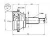 Gelenksatz, Antriebswelle CV Joint Kit:49501-3A210